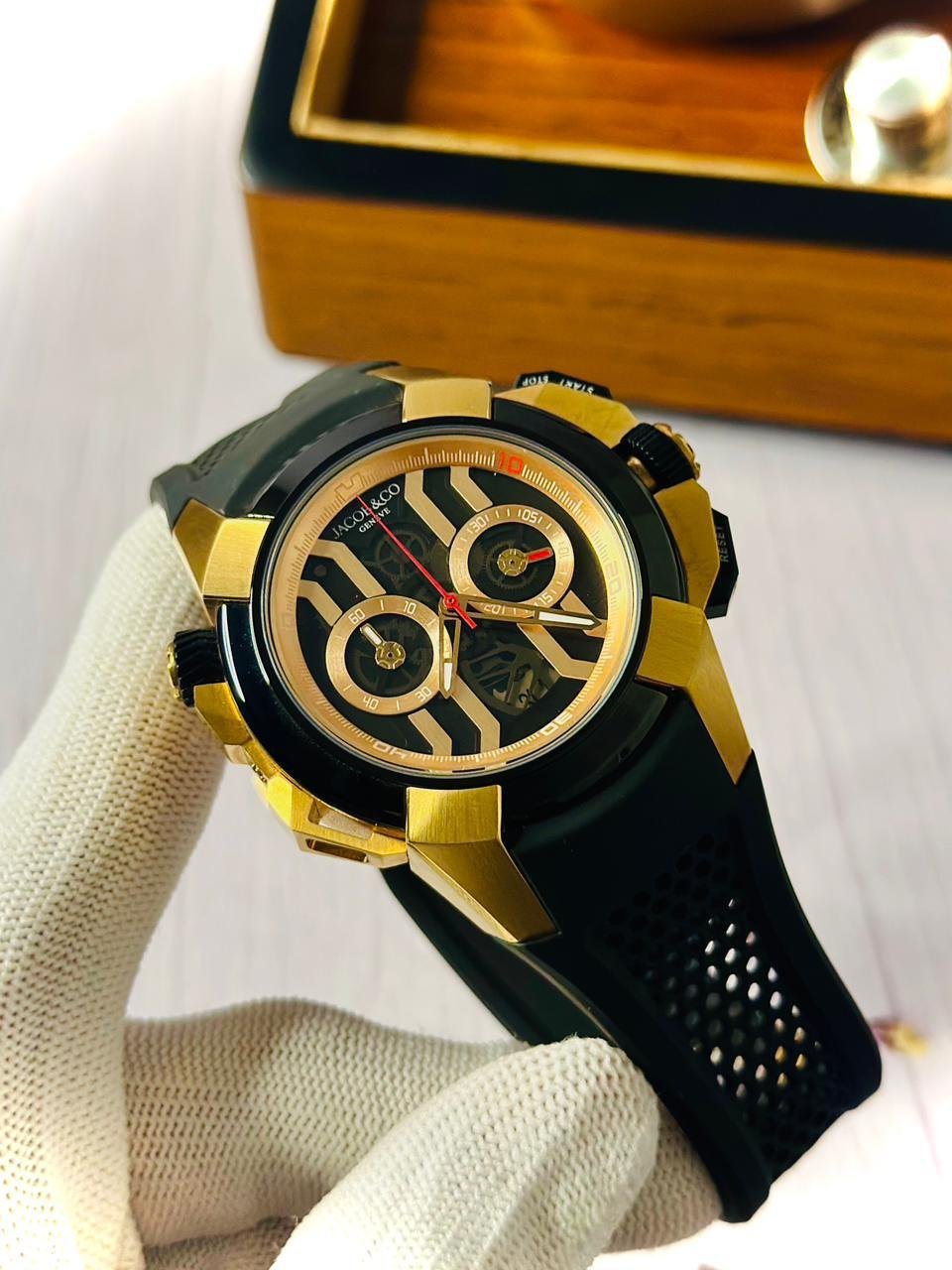 Jacob & Co Epic X Chronograph - THE AM Fine Timepieces